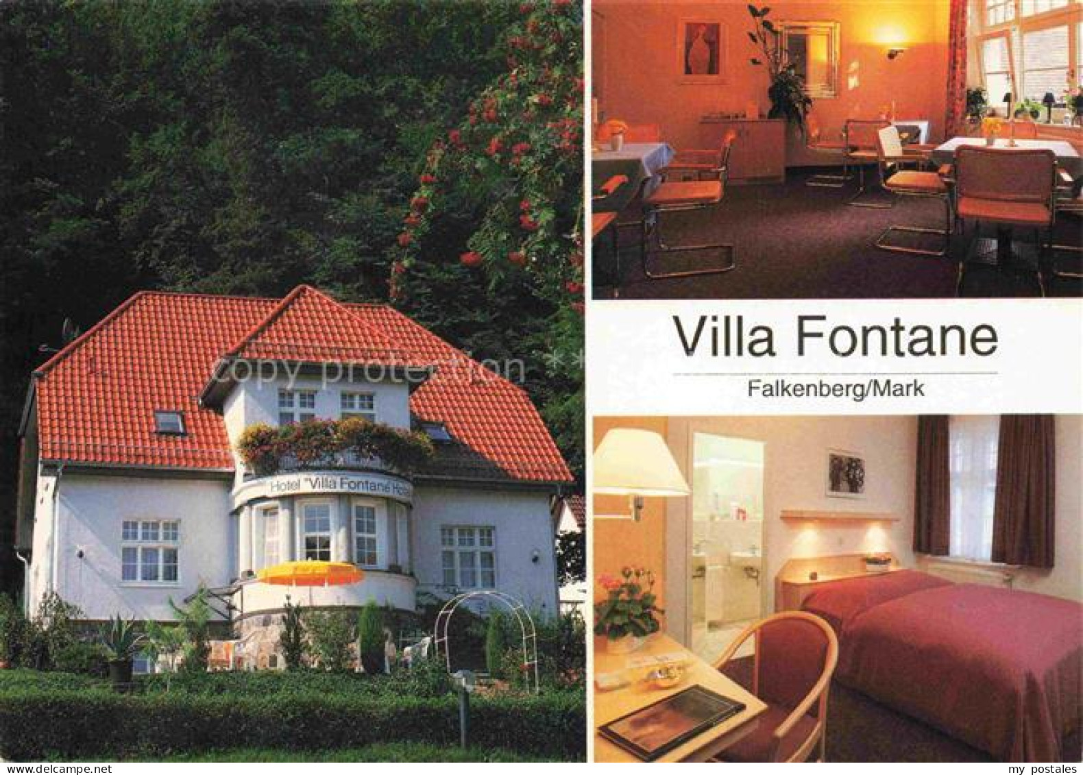 Falkenberg Mark Brandenburg Hotel-Villa-Fontane Fontaneweg Jugendstilvilla Resta