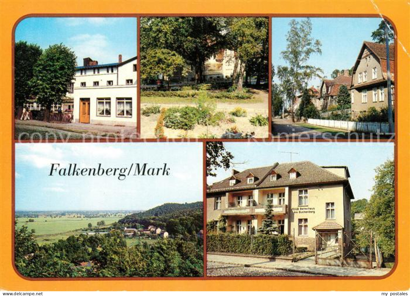 Falkenberg Mark FDGB Erholungsheim Theodor Fontane Platz Oderbruch Bettenhaus