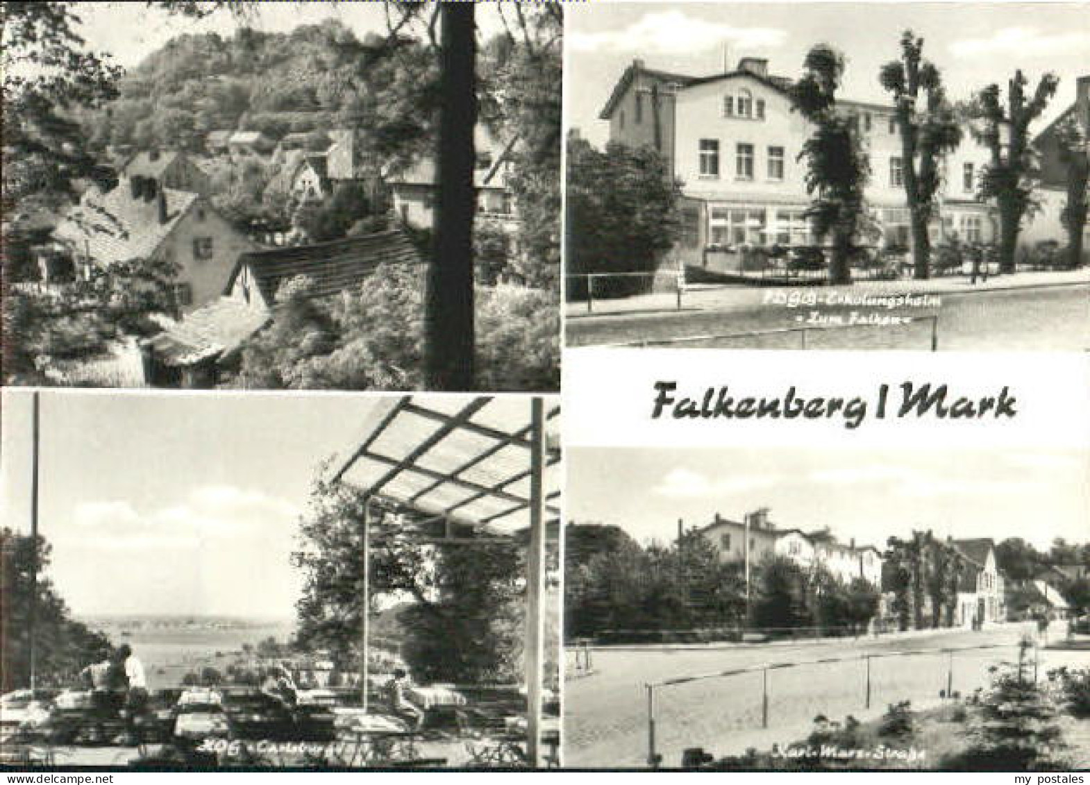 Falkenberg Niederbayern Falkenberg Erholungsheim Carlsburg Karl Marx Strasse x 1