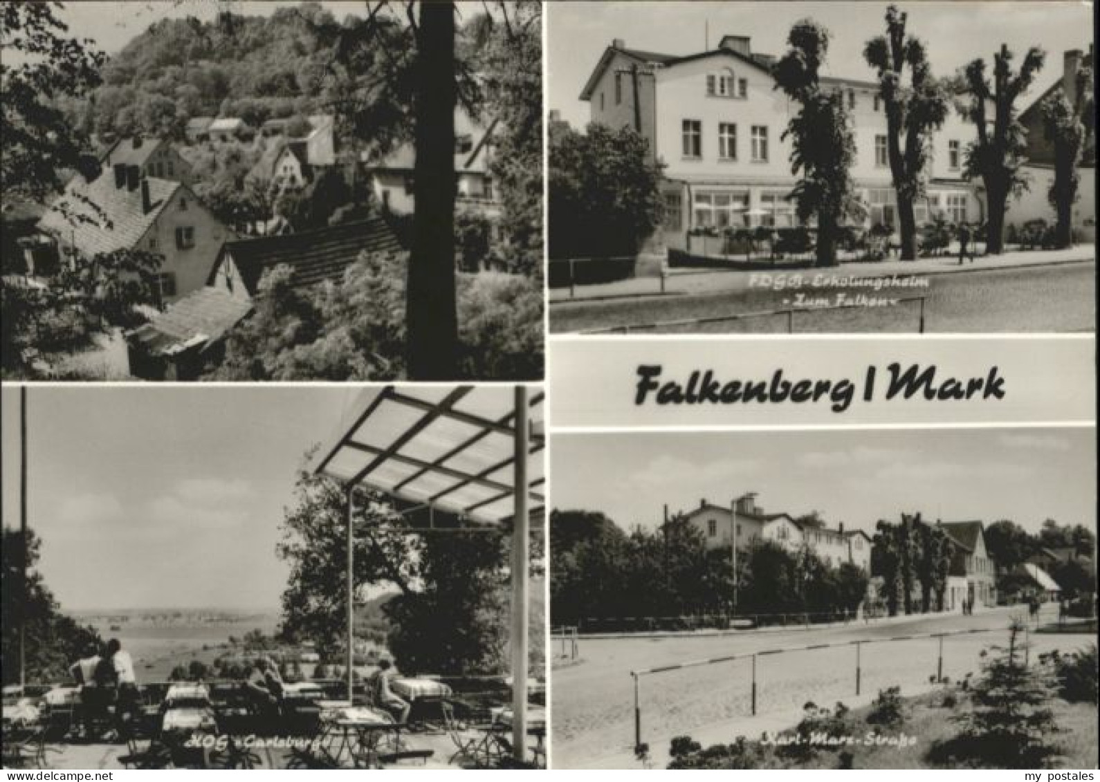 Falkenberg Niederbayern Falkenberg Erholungsheim Zum Falken Karl Marx Strasse