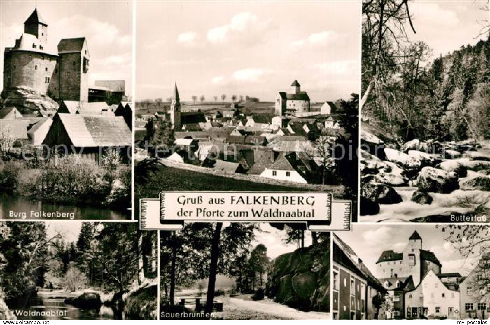 Falkenberg Oberpfalz Burg Falkenberg Panorama Butterfass Waldnaabtal Sauerbrunne