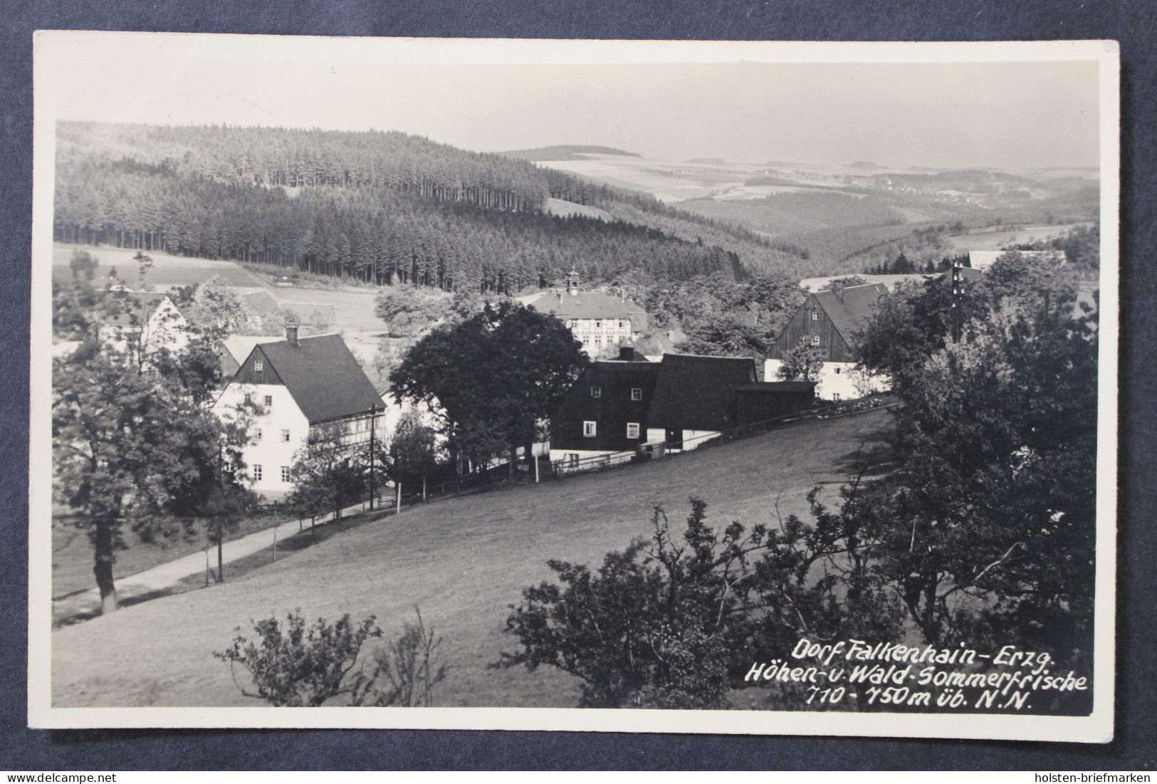 Falkenhain OT v. Meuselwitz, Ortsansicht