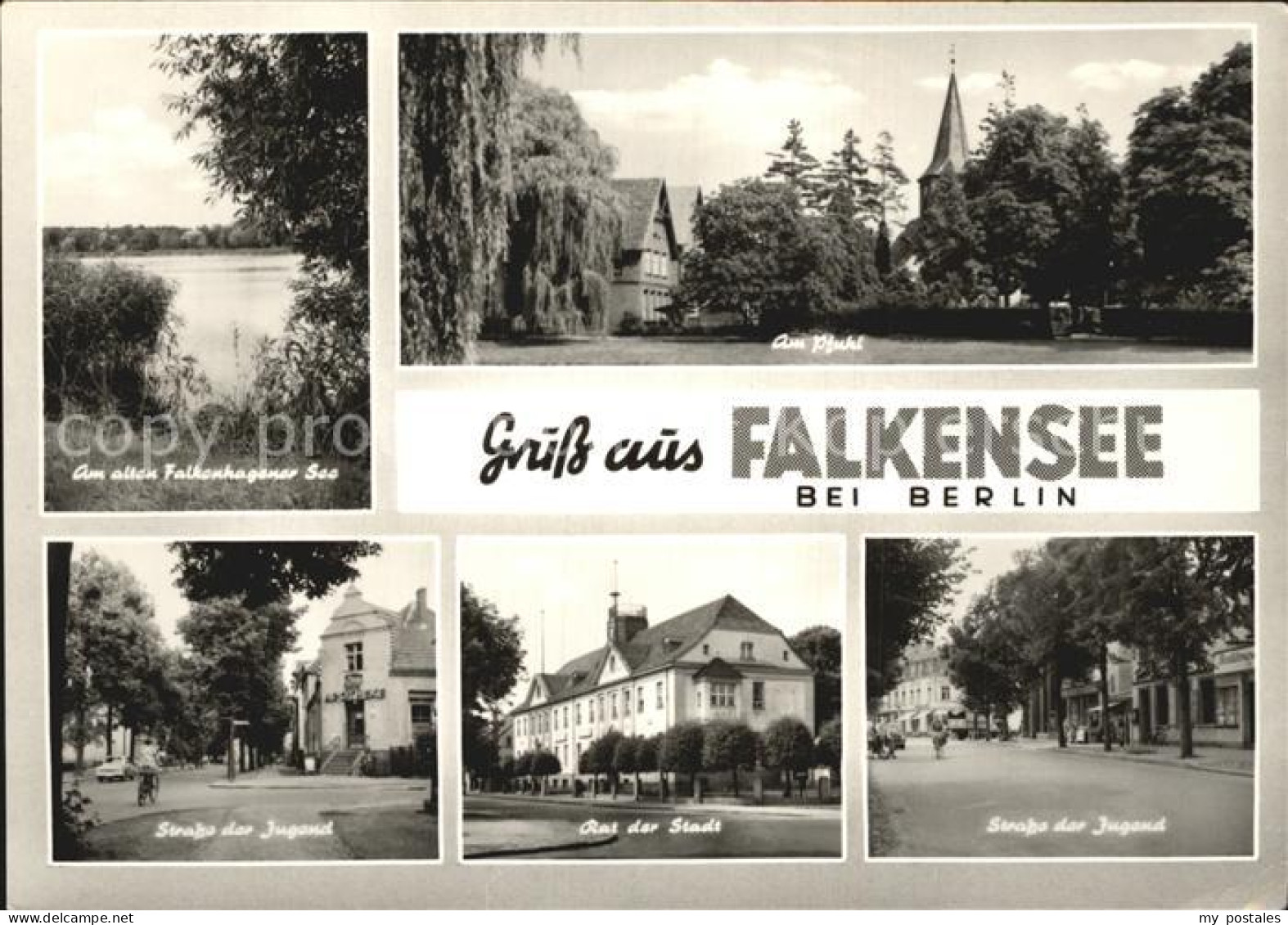 Falkensee Strasse der Jugend Rat der Stadt Am Pfuhl