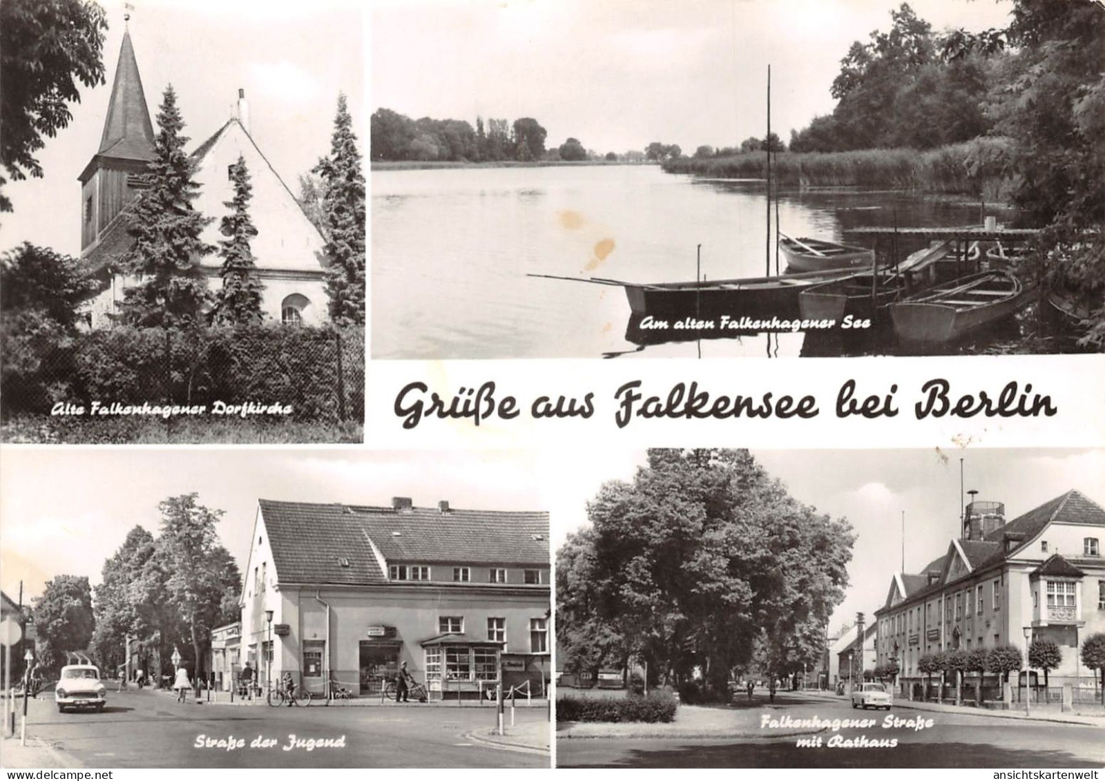 Falkensee Teilansichten Mehrbildkarte gl1983 #168.260