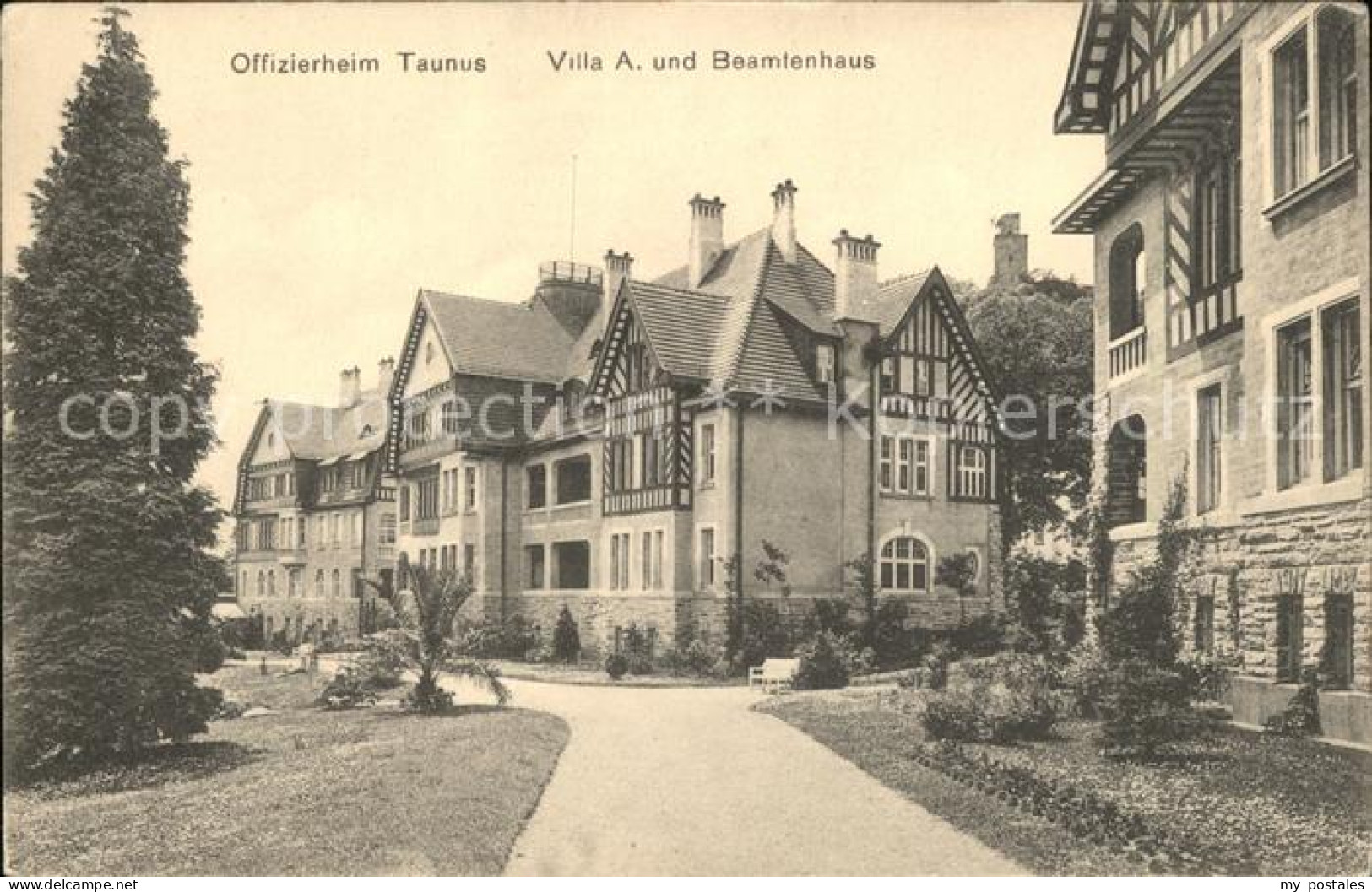 Falkenstein Taunus Offizierheim Taunus Villa A. u.Beamtenhaus