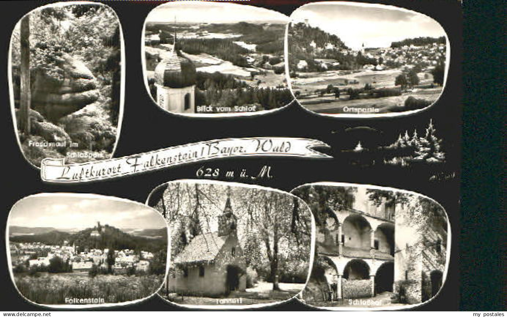 Falkenstein Vogtland Falkenstein Bayer. Wald  x 1968