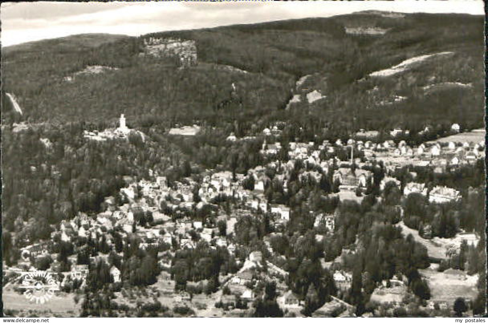 Falkenstein Vogtland Falkenstein Fliegeraufnahme x 1957