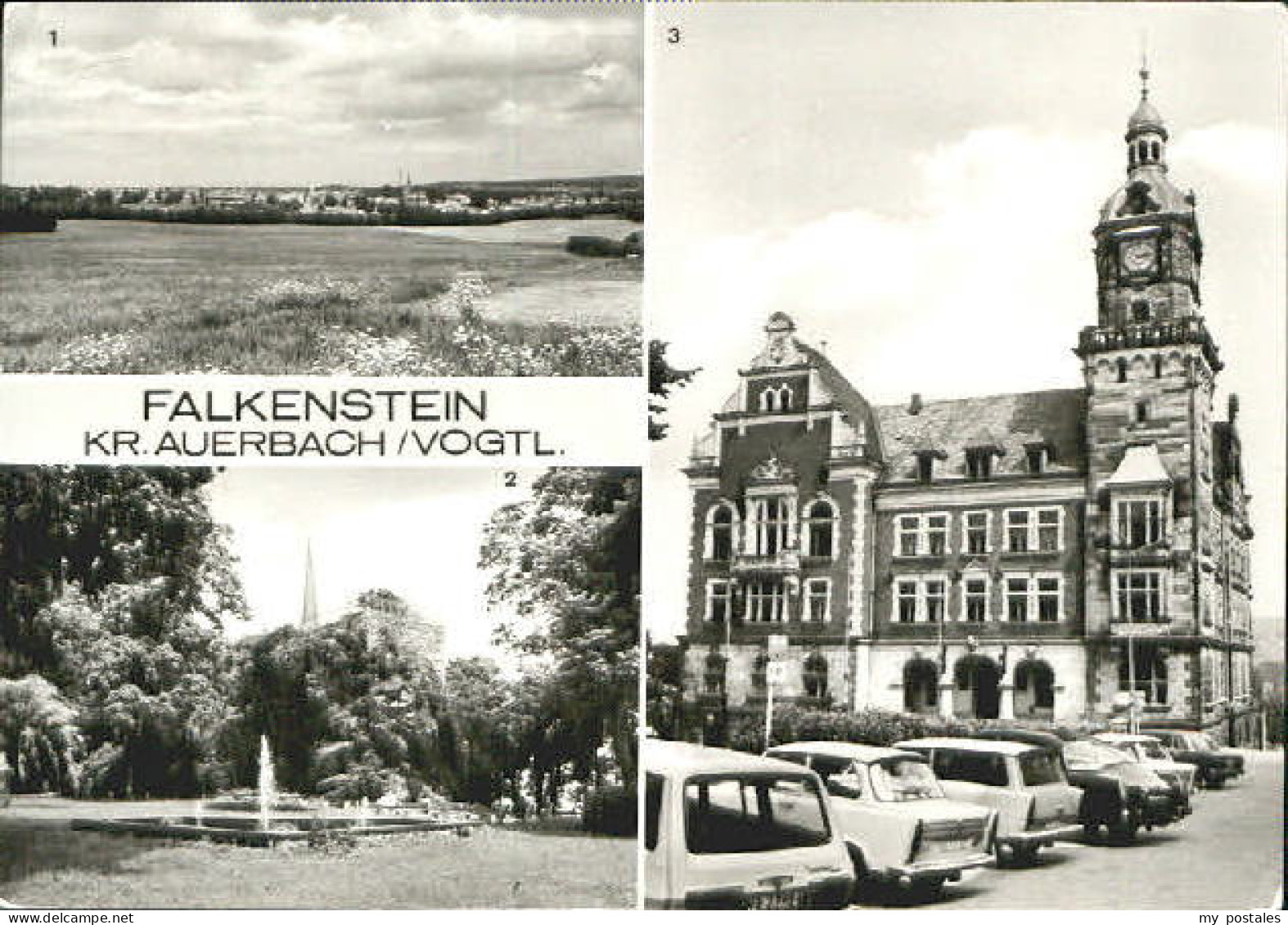 Falkenstein Vogtland Rathaus x 1981