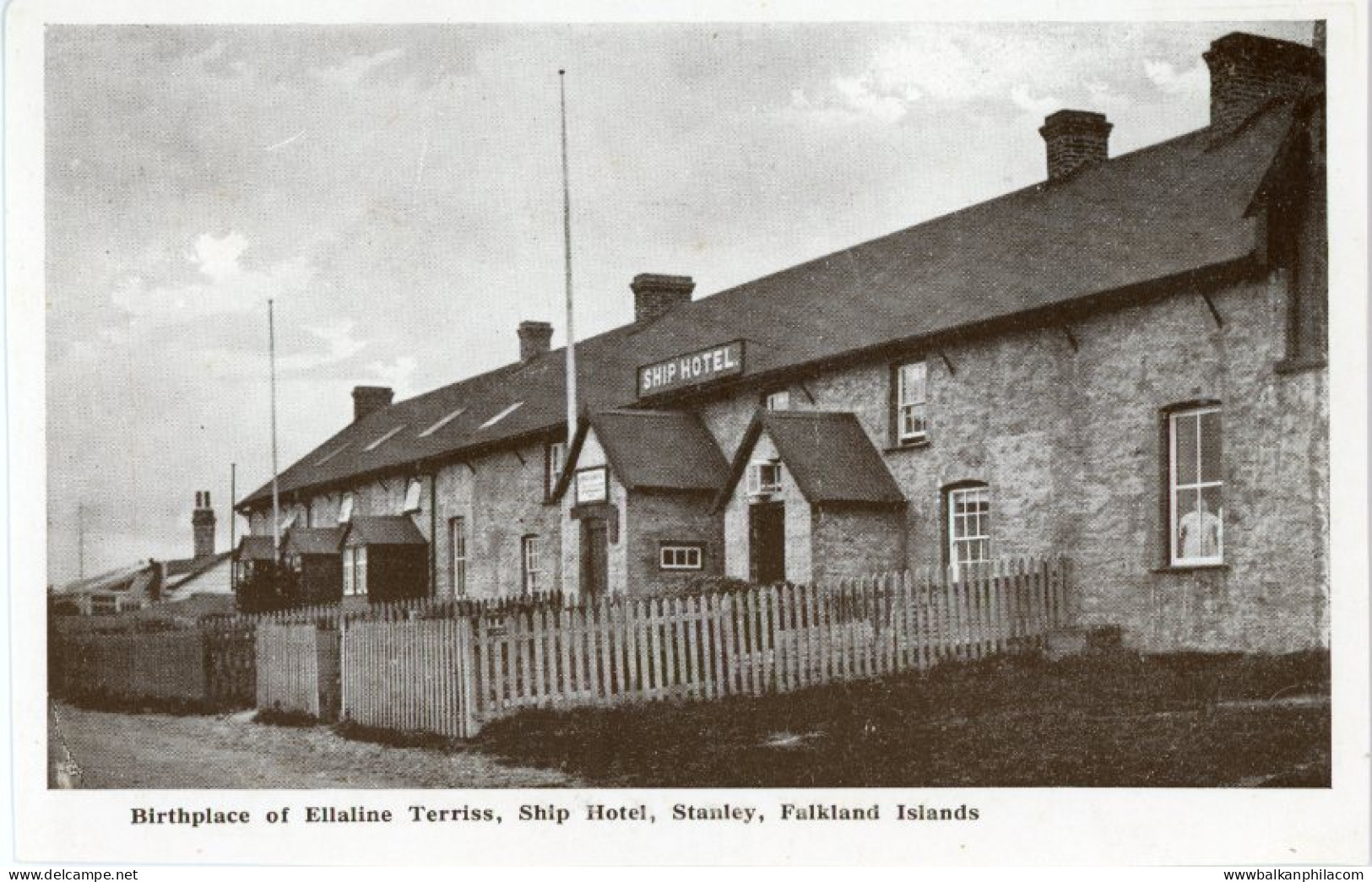 Falkland Islands Ship Hotel Ellaline Terriss ed Kelper