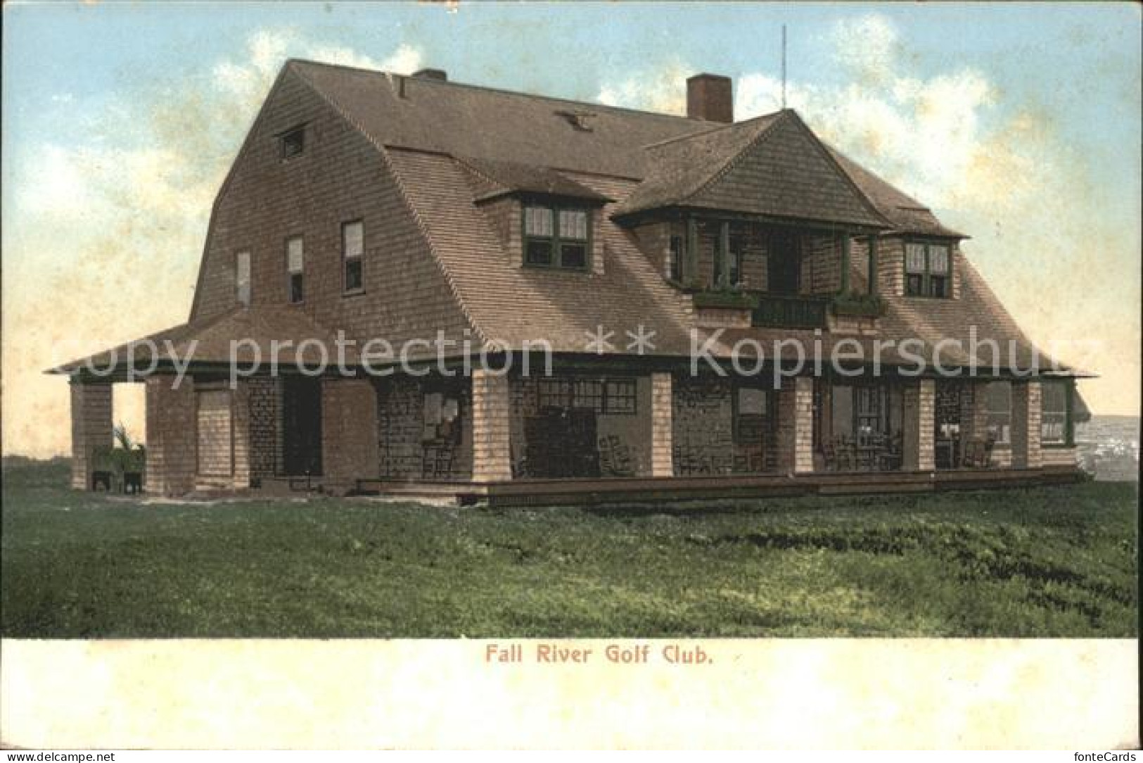 Fall River Massachusetts Golf Club House