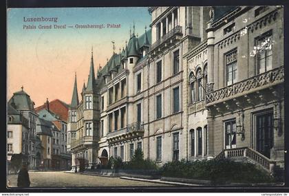 AK Luxembourg, Palais Grand Ducal, Grossherzogl. Palast