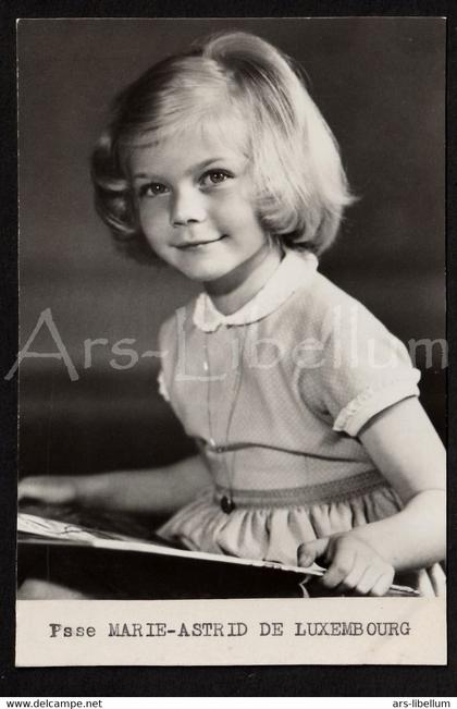 CPA / Postcard / ROYALTY / Luxemburg / Luxembourg / Princesse Marie-Astrid / 2 scans