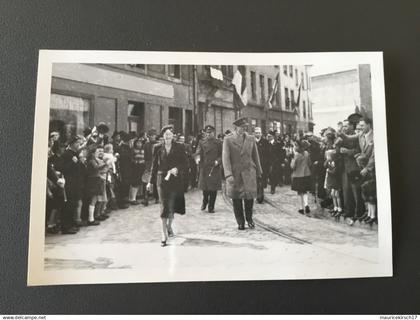 Luxembourg carte photo liberation grande duchesse charlotte