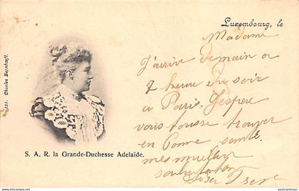 Luxembourg - Famille Grand-Ducale - S.A.R. La Grande-Duchesse Adélaïde - Ed. Charles Bernhoeft 151