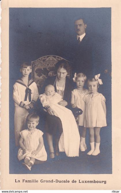 LUXEMBOURG(FAMILLE ROYALE)