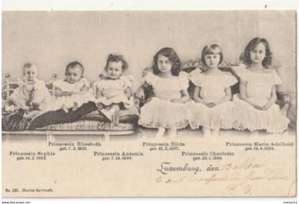 LUXEMBOURG - Famille Grand-Ducale : Les Princesses