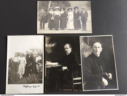 Luxembourg joli lot de 4 cartes postales / cartes-photo