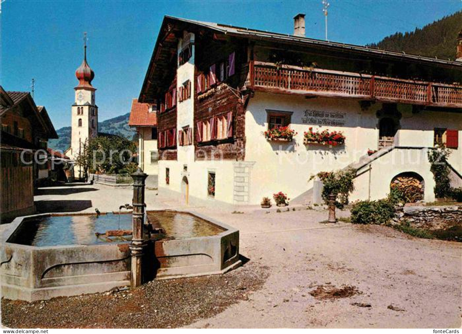Fanas Dorfbrunnen
