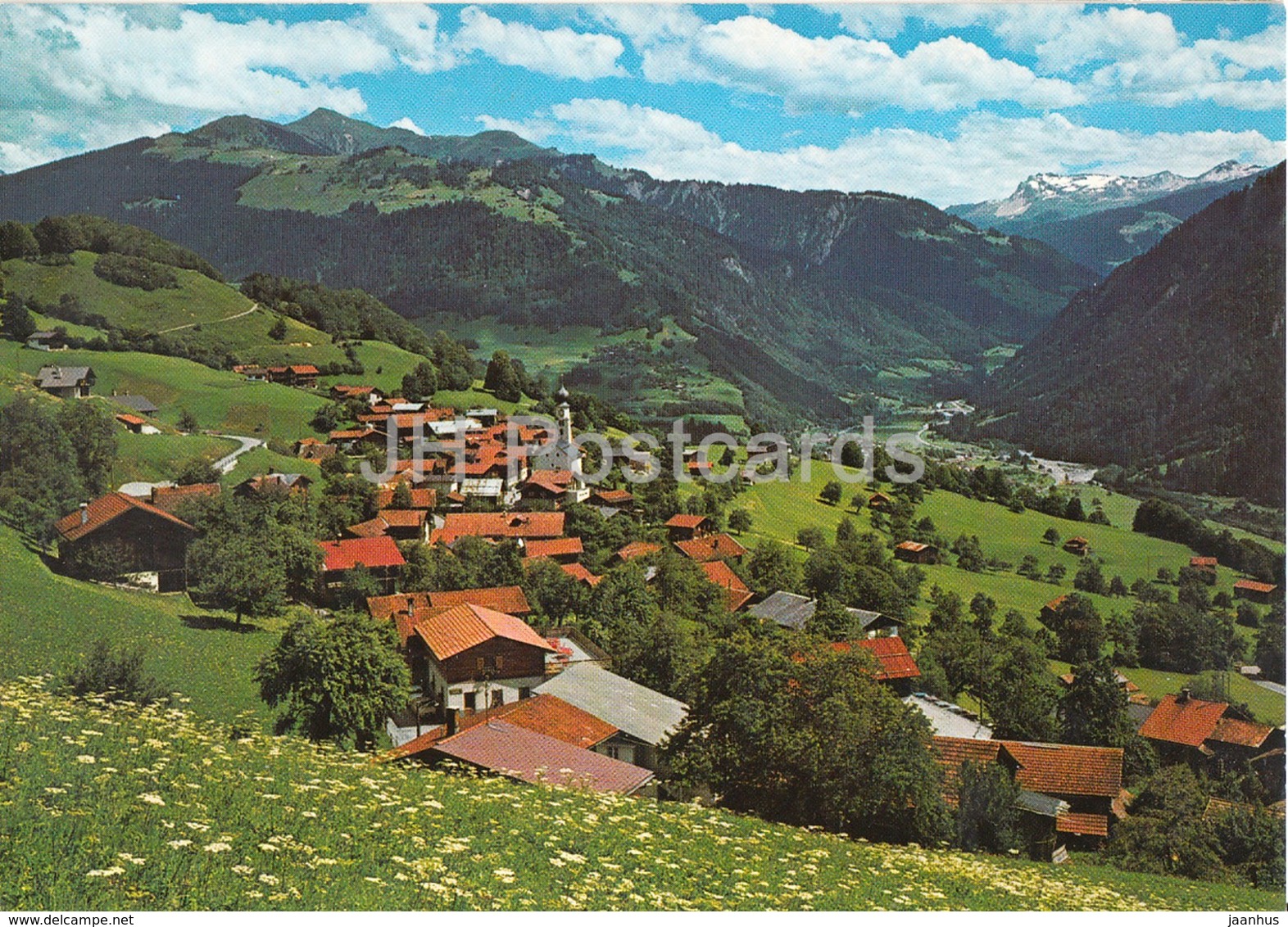 Fanas - Prattigau - gegen Kreuz und Casanna - Switzerland - unused