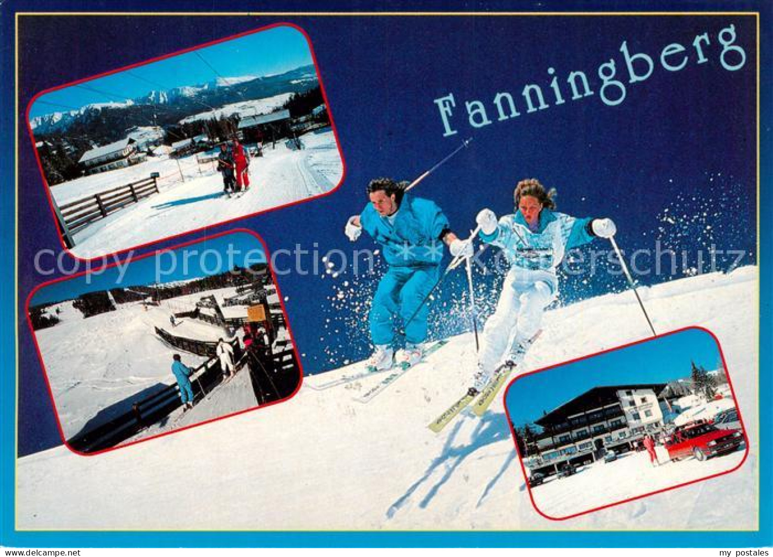 Fanningberg Mariapfarr AT Schlepplift Skipiste