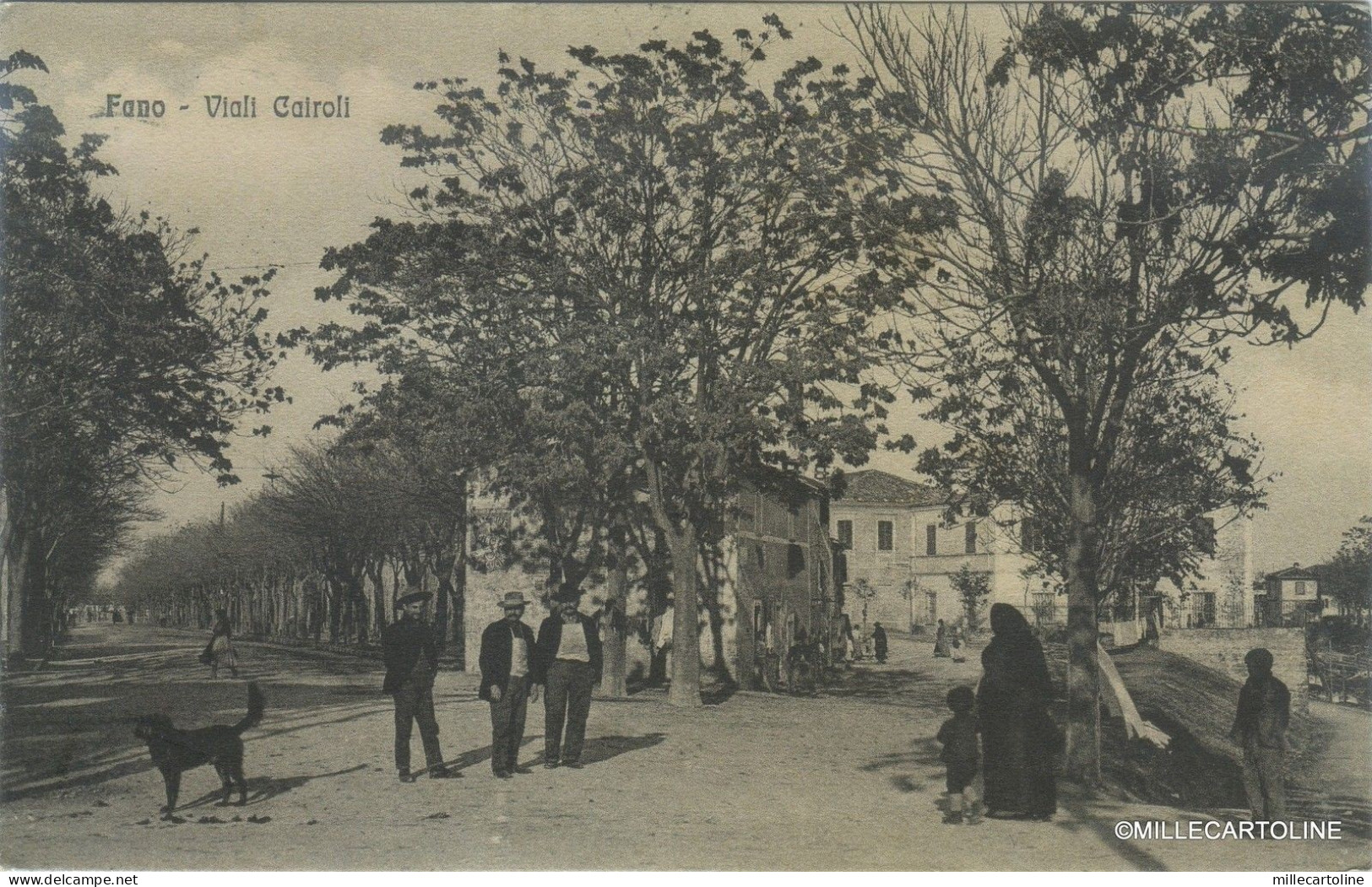 FANO - Viale Cairoli 1910
