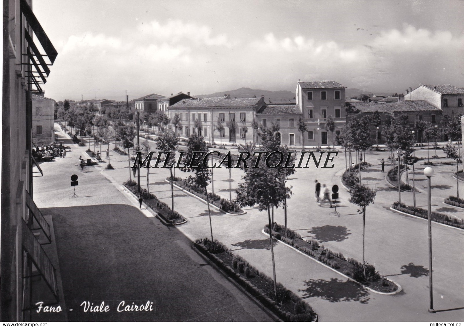 FANO: Viale Cairoli   1955