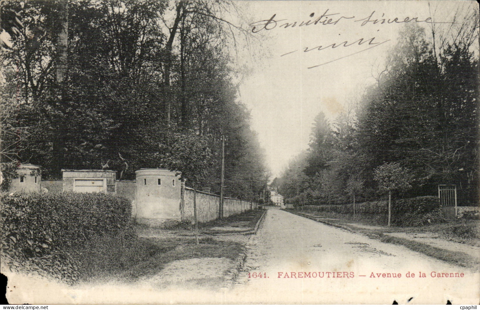 Faremoutiers - Avenue de la Garonne - CPA