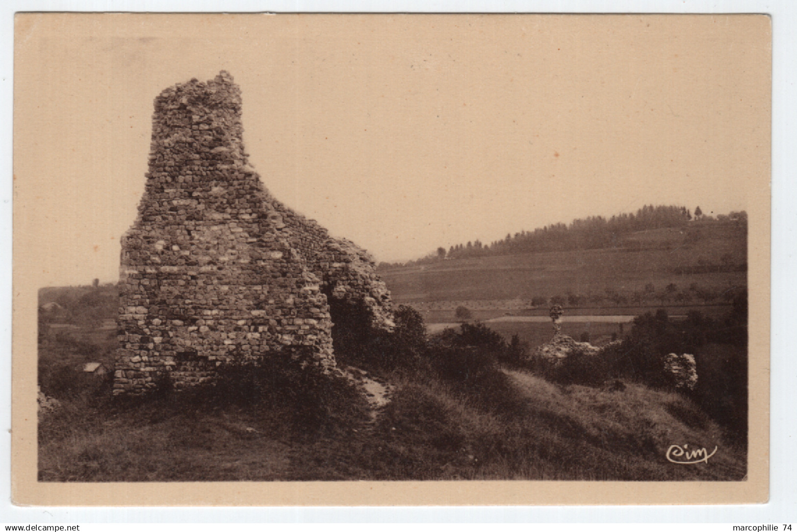 FAUCIGNY RUINES DU CHATEAU