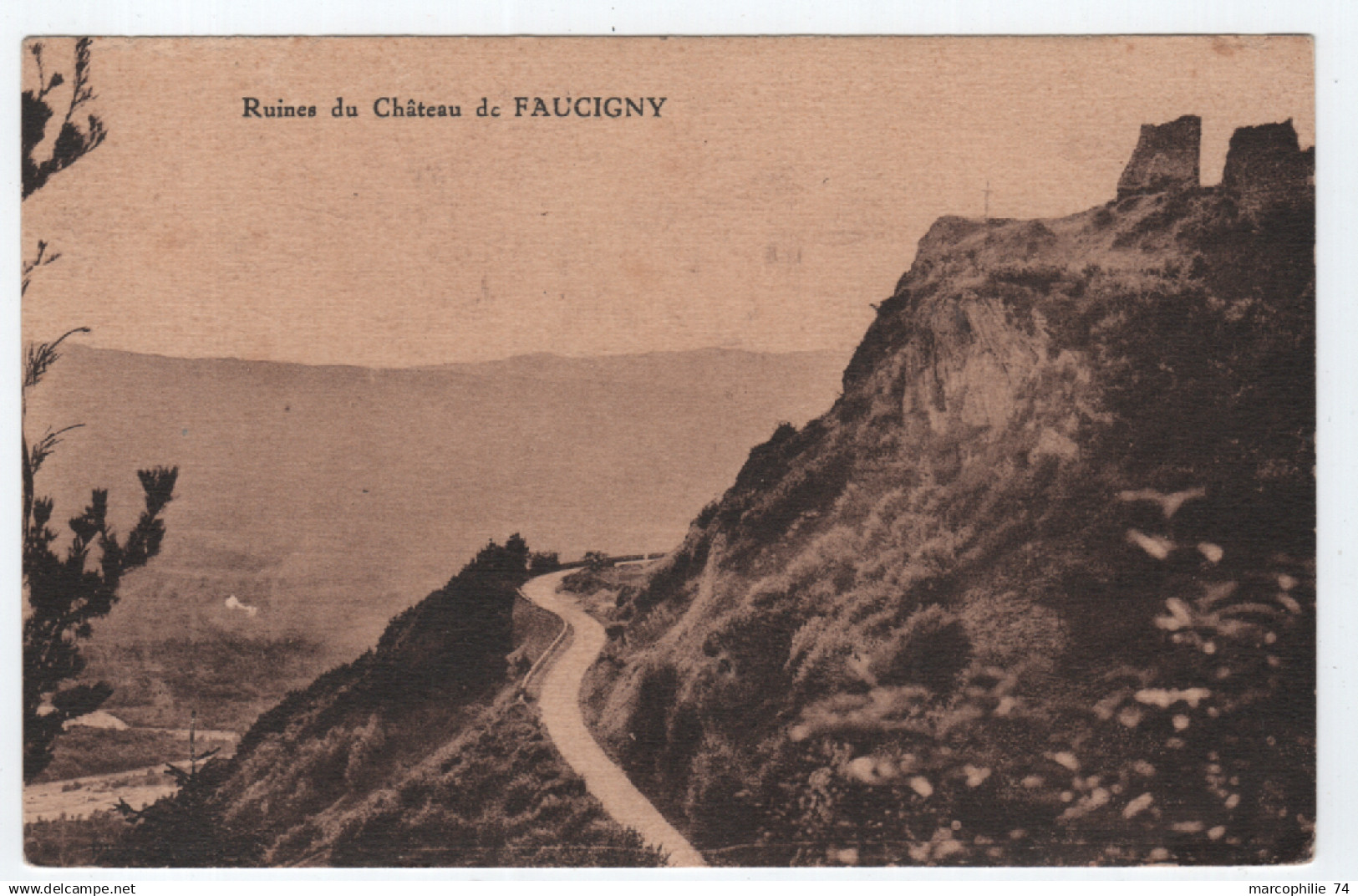 FAUCIGNY RUINES DU CHATEAU