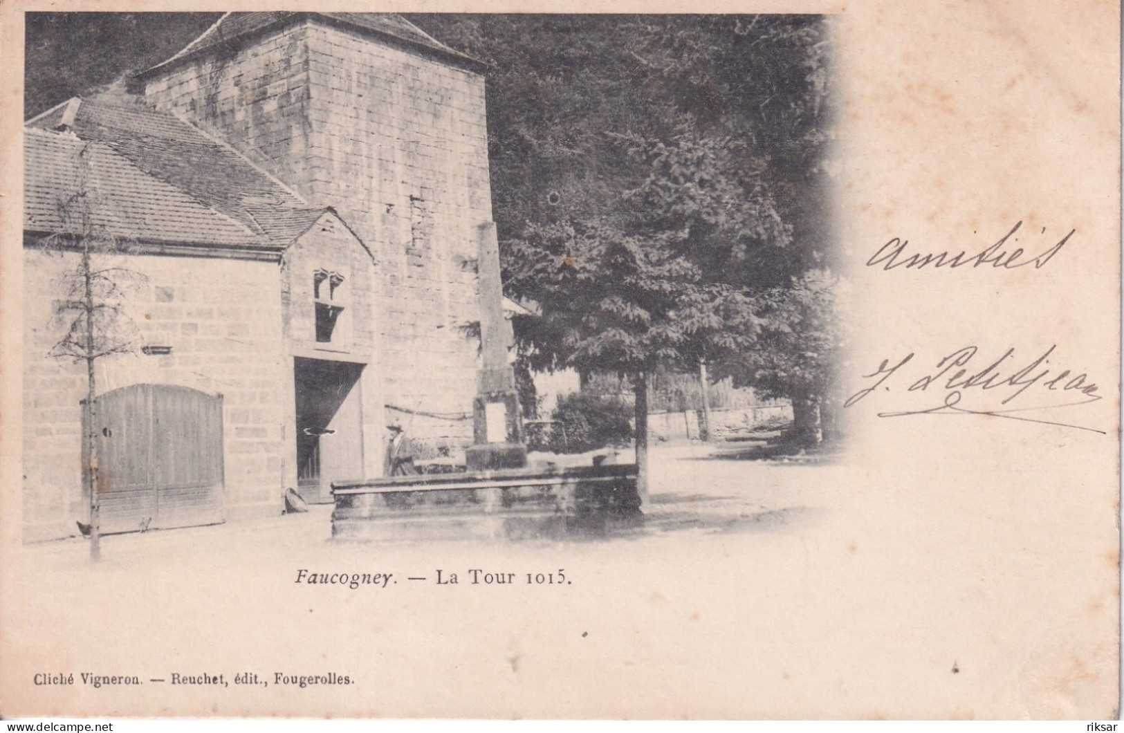 FAUCOGNEY(TIRAGE 1900)