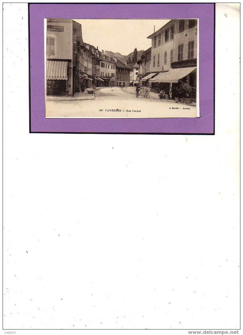 Faverges -- Rue Carnot