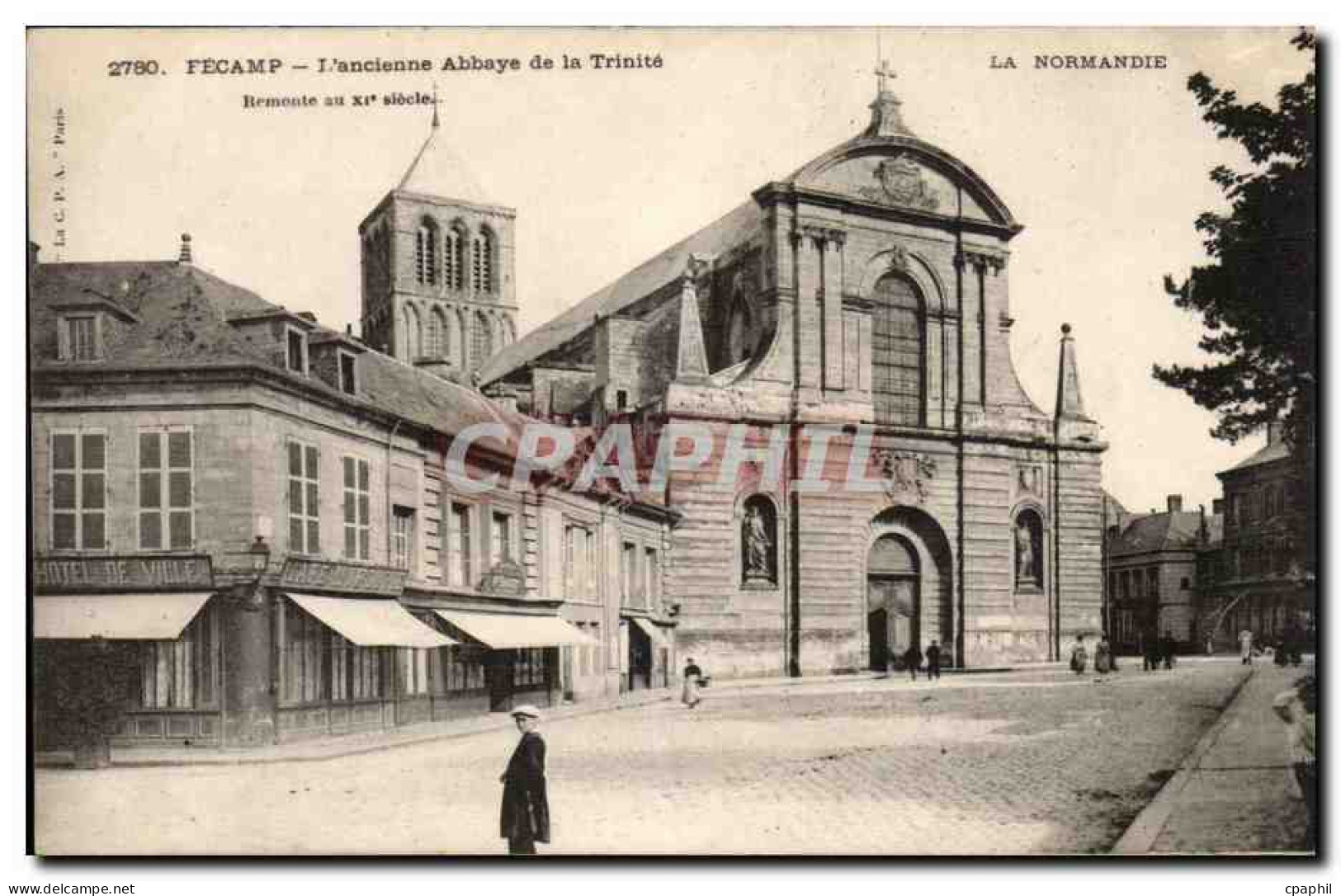 Fecamp CPA L'ancienne abbaye de la Trinite