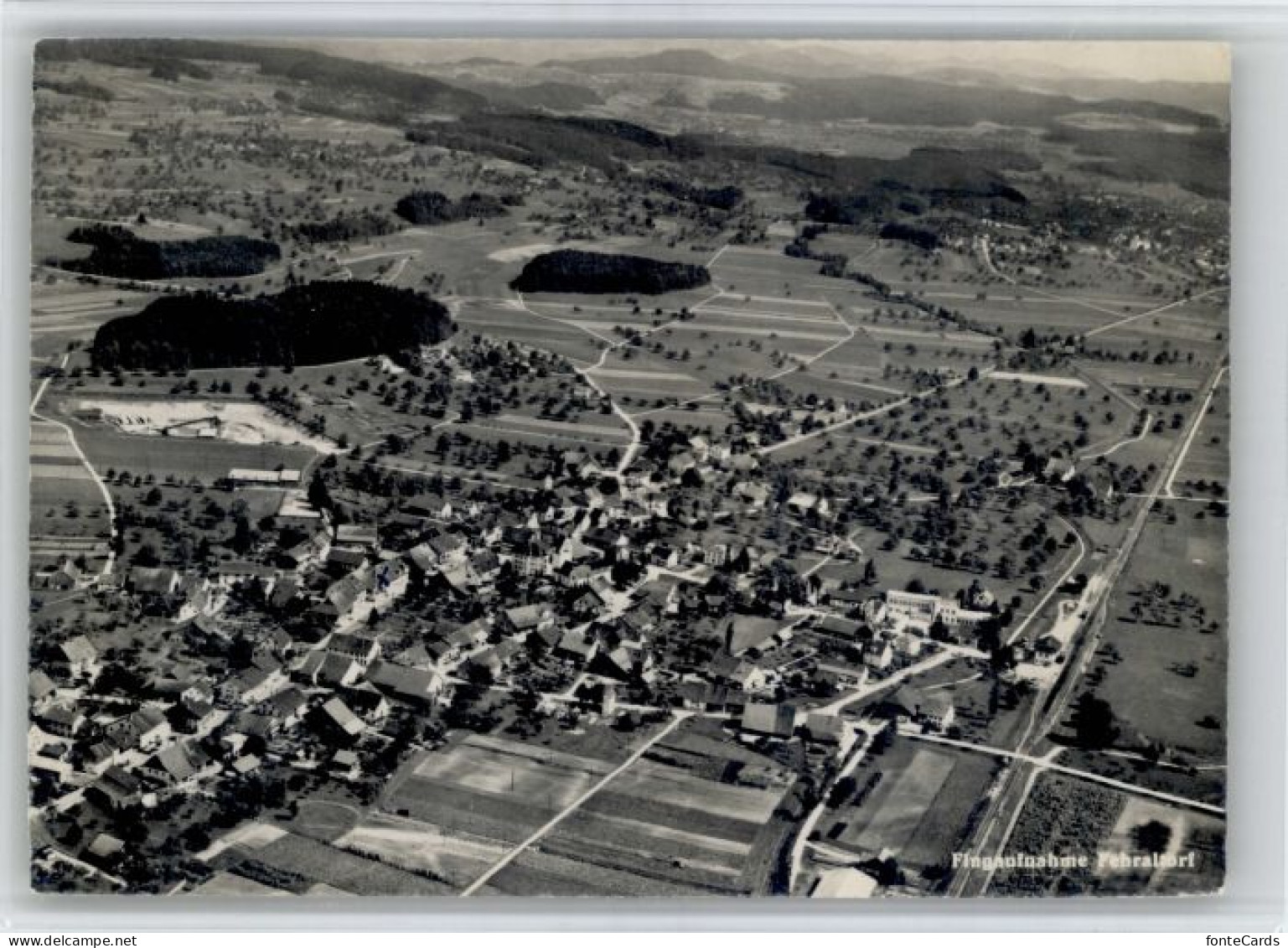 Fehraltorf Fliegeraufnahme