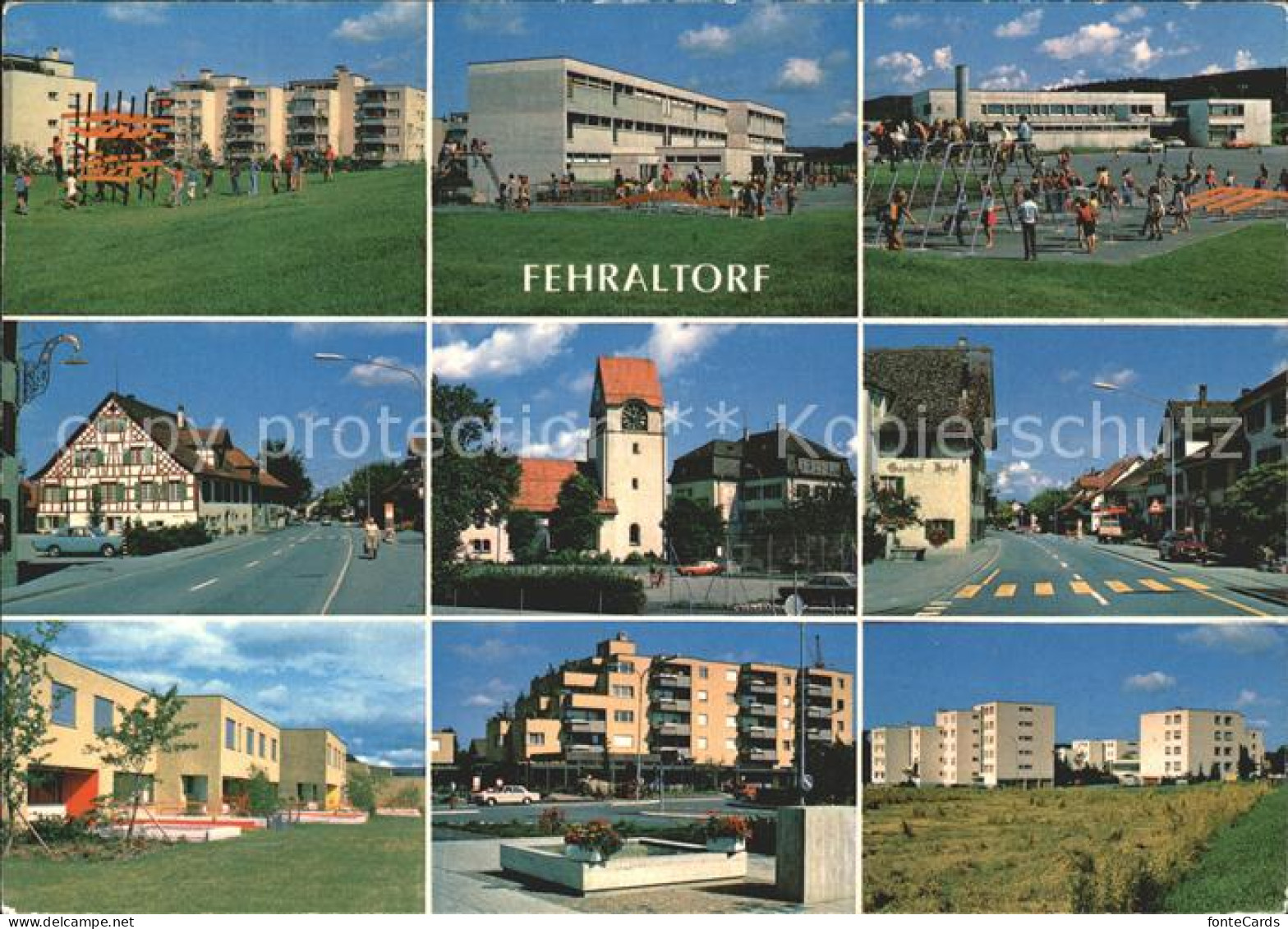 Fehraltorf Orts und Teilansichten