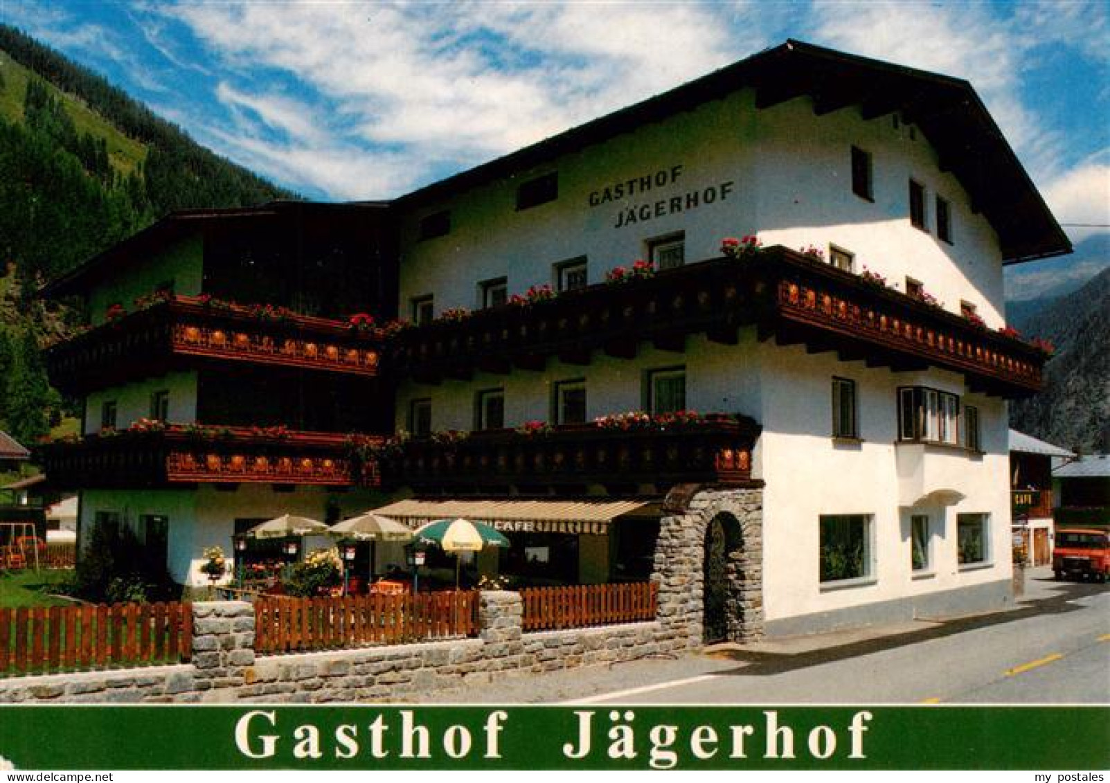 Feichten Kaunertal Tirol AT Gasthof Jaegerhof