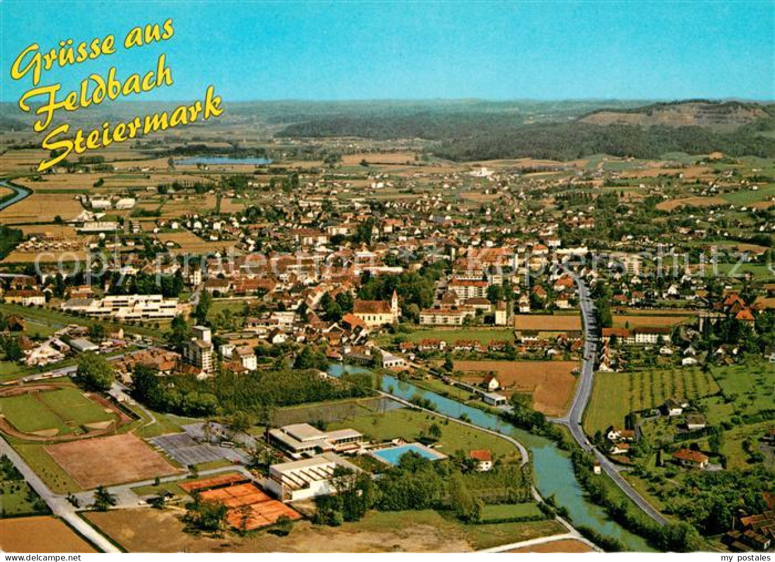 Feldbach Steiermark Fliegeraufnahme