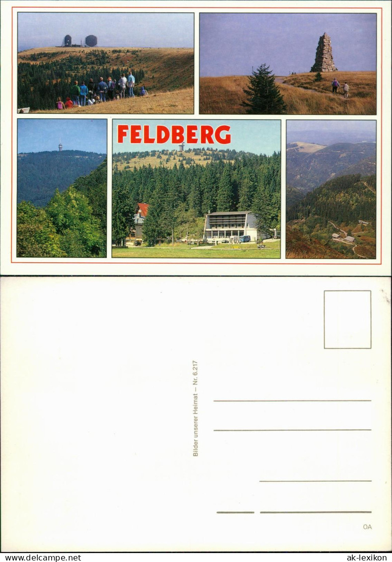 Feldberg (Schwarzwald) Feldberg (1500m) Schwarzwald (Mehrbildkarte) 2000