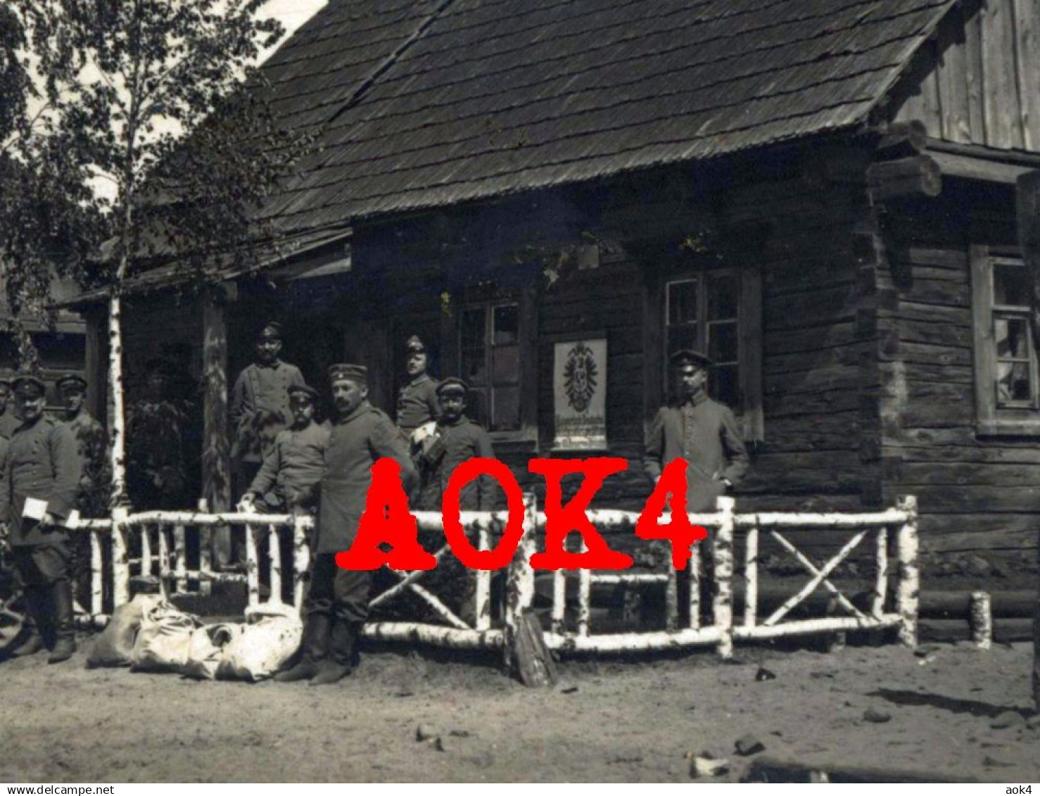 Feldpost Expedition 35 Reserve Division Belarus Weissrussland Polska Oginski Kanal Ostfront 1916