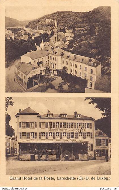 Luxembourg - LAROCHETTE - Grand Hôtel de la Poste - Ed. E. Hansen