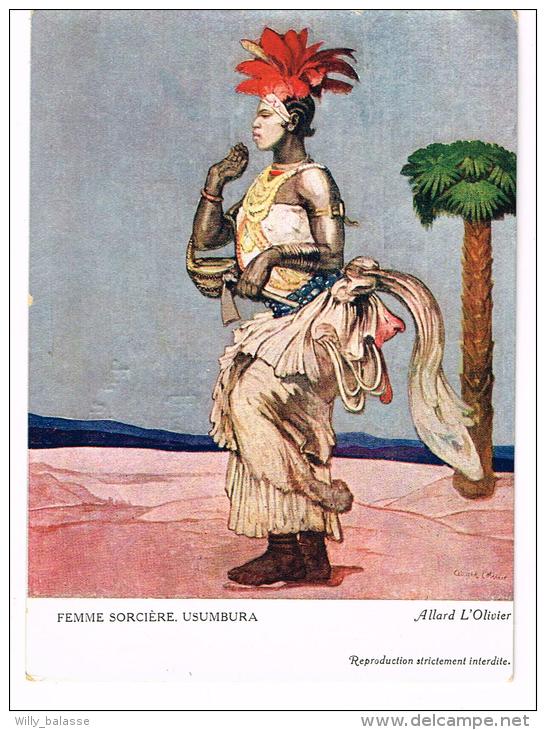 "Femme sorcière, usumbura - Allard L´Olivier"