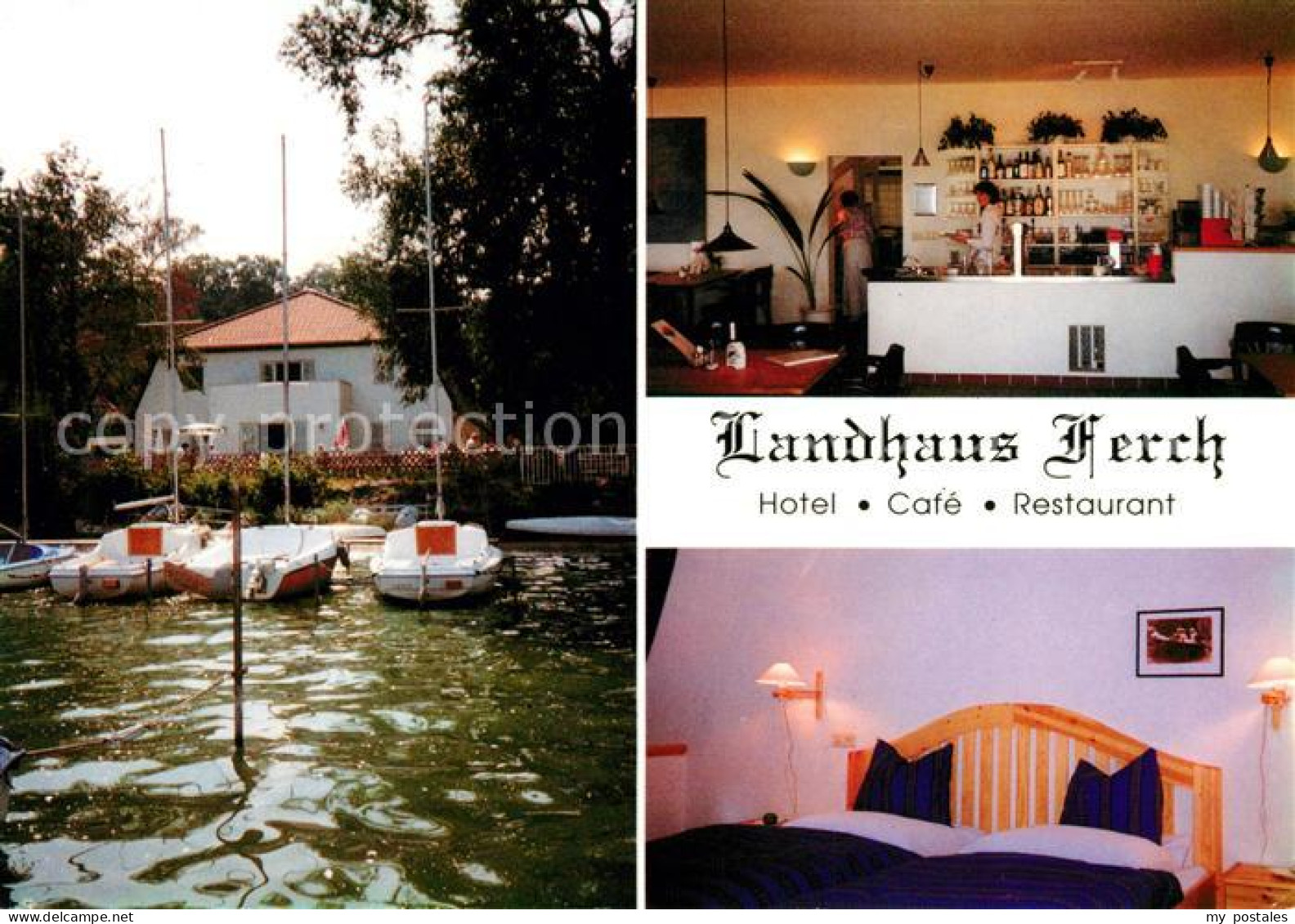 Ferch Landhaus Ferch Hotel Cafe Restaurant am Schwielowsee Segelboot