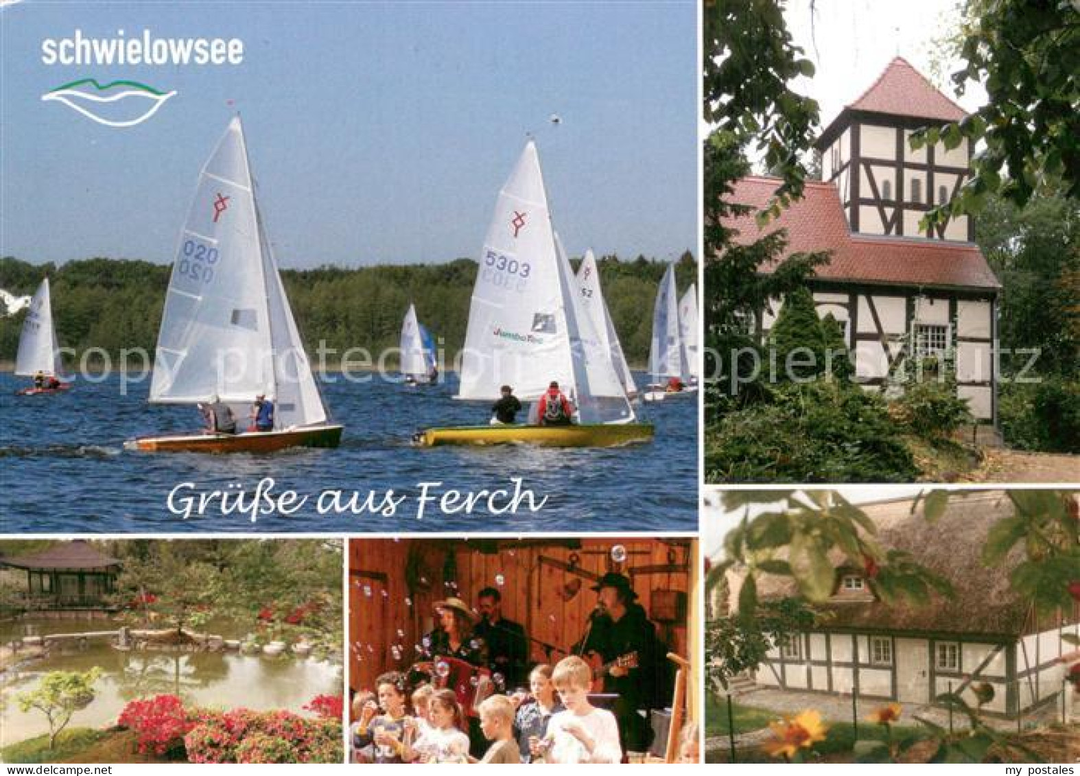 Ferch Regatta am Schwielowsee Teich Kindertheater Fachwerkhaus