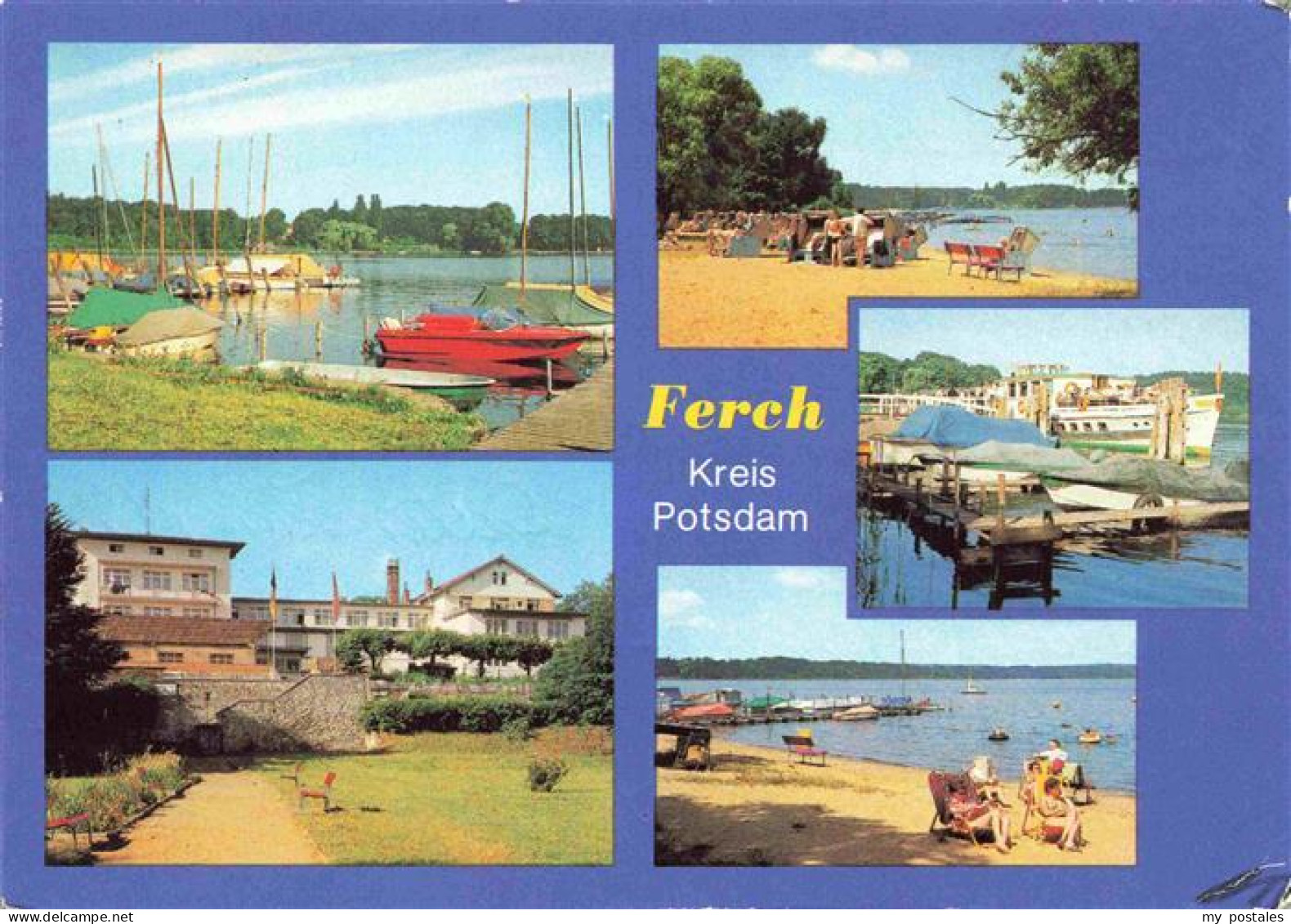 Ferch Schwielochsee Brandenburg FDGB-Erholungsheim Pierre Sémard am Schwielowsee