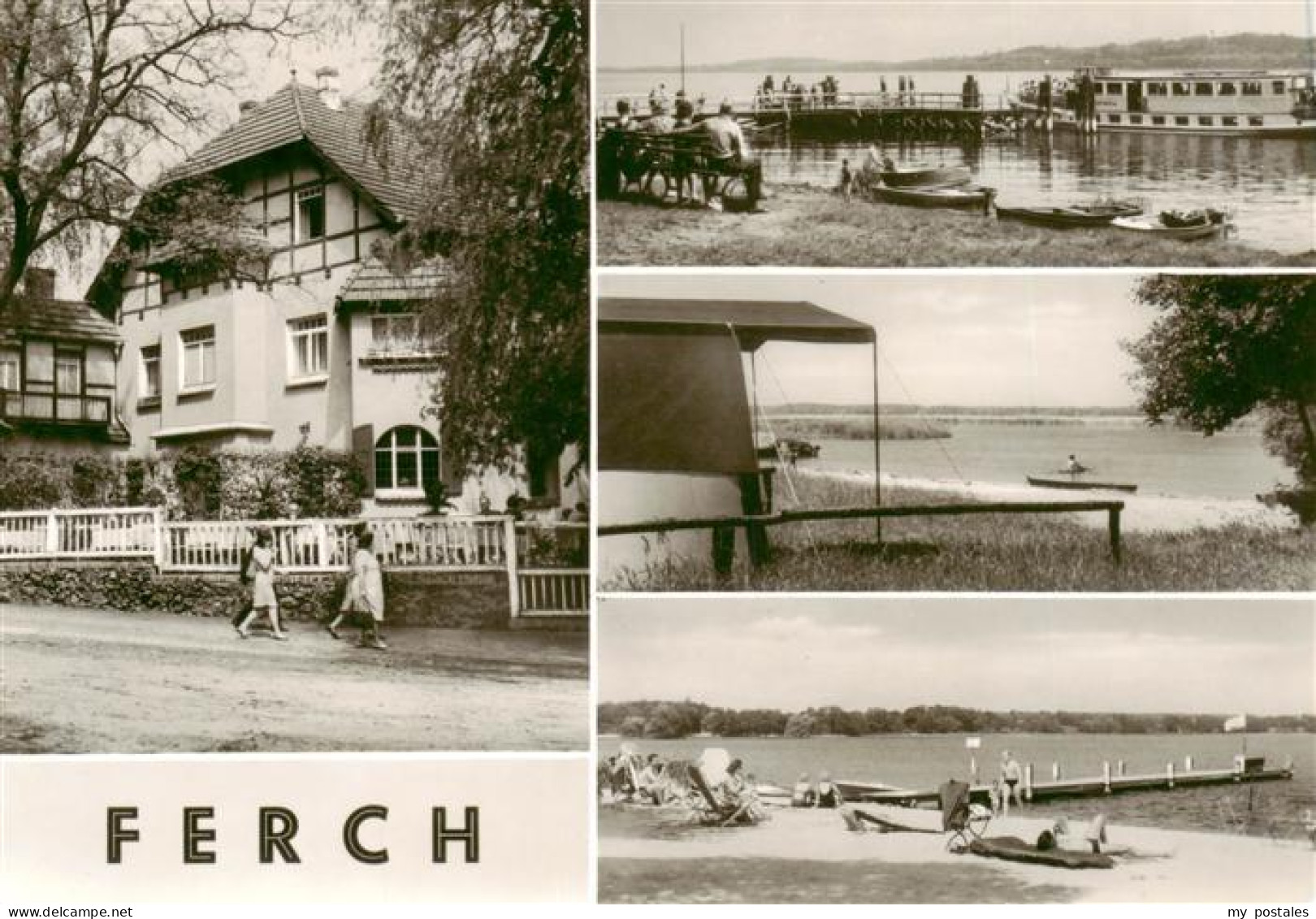 Ferch Uferpartie am Schwielowsee Bootsanleger