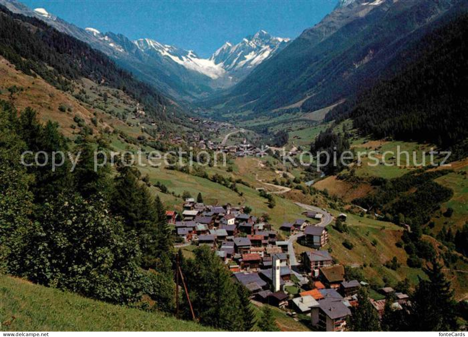 Ferden Kippel Wieler Langgletscher Loetschenluecke