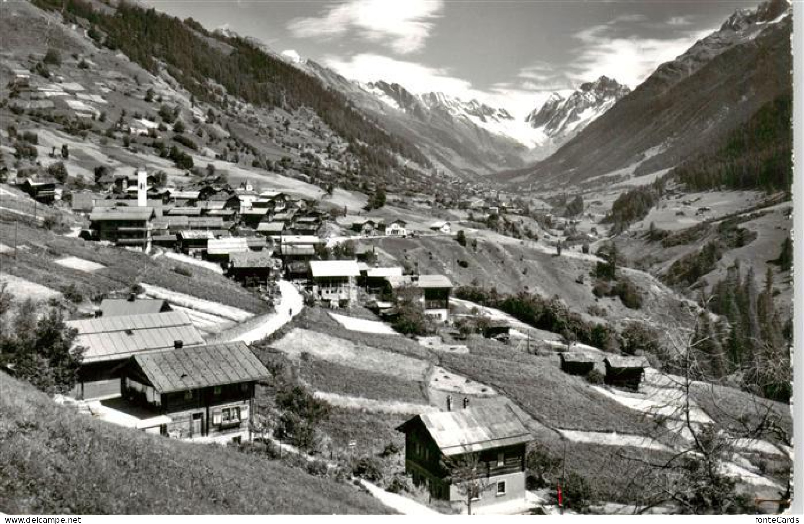 Ferden VS Panorama Loetschental Alpenpanorama