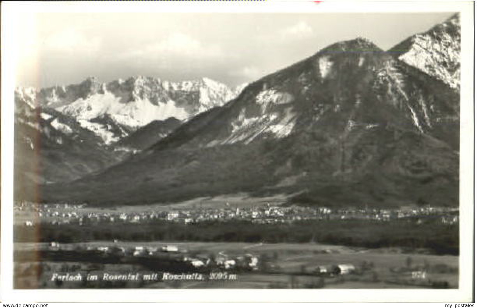 Ferlach Kaernten Rosental Koschutta x 1952