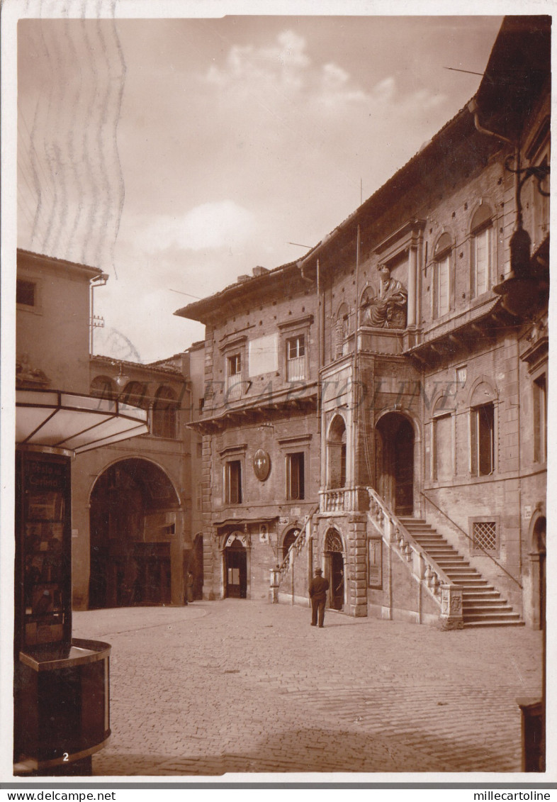 FERMO - Municipio, Foto Cartolina 1940