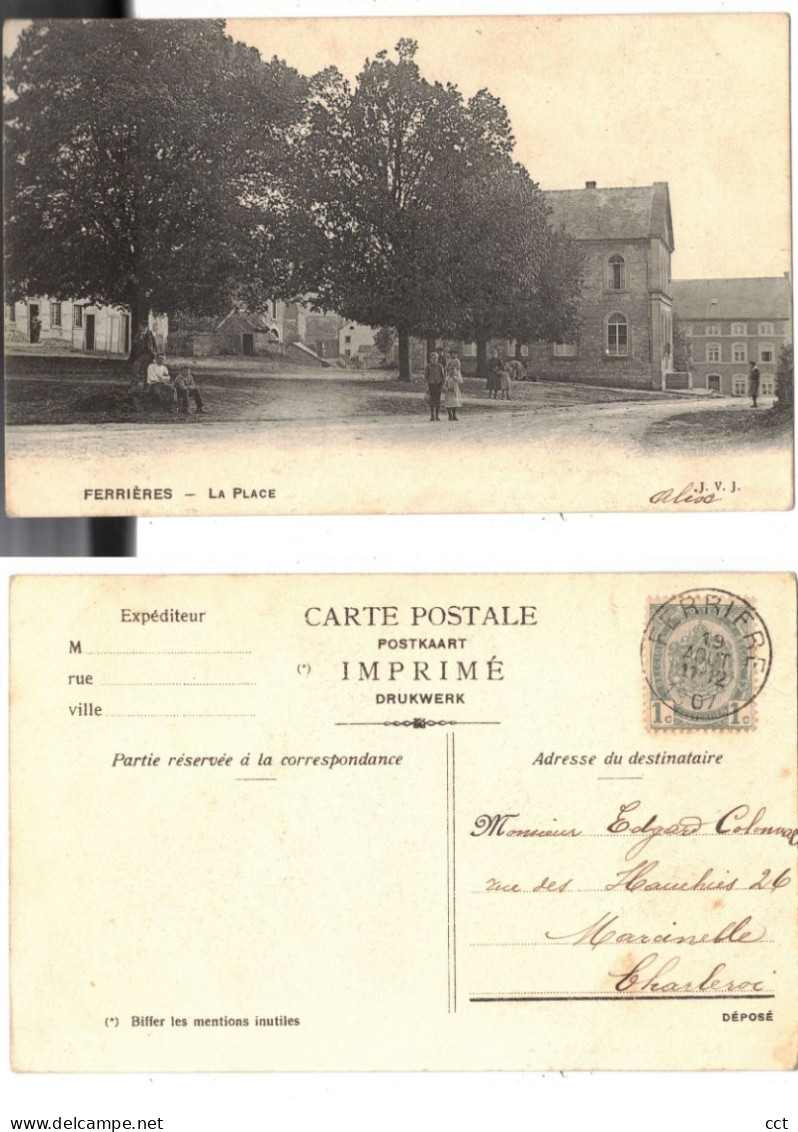 Ferrières  La Place   Edit J.V.J.