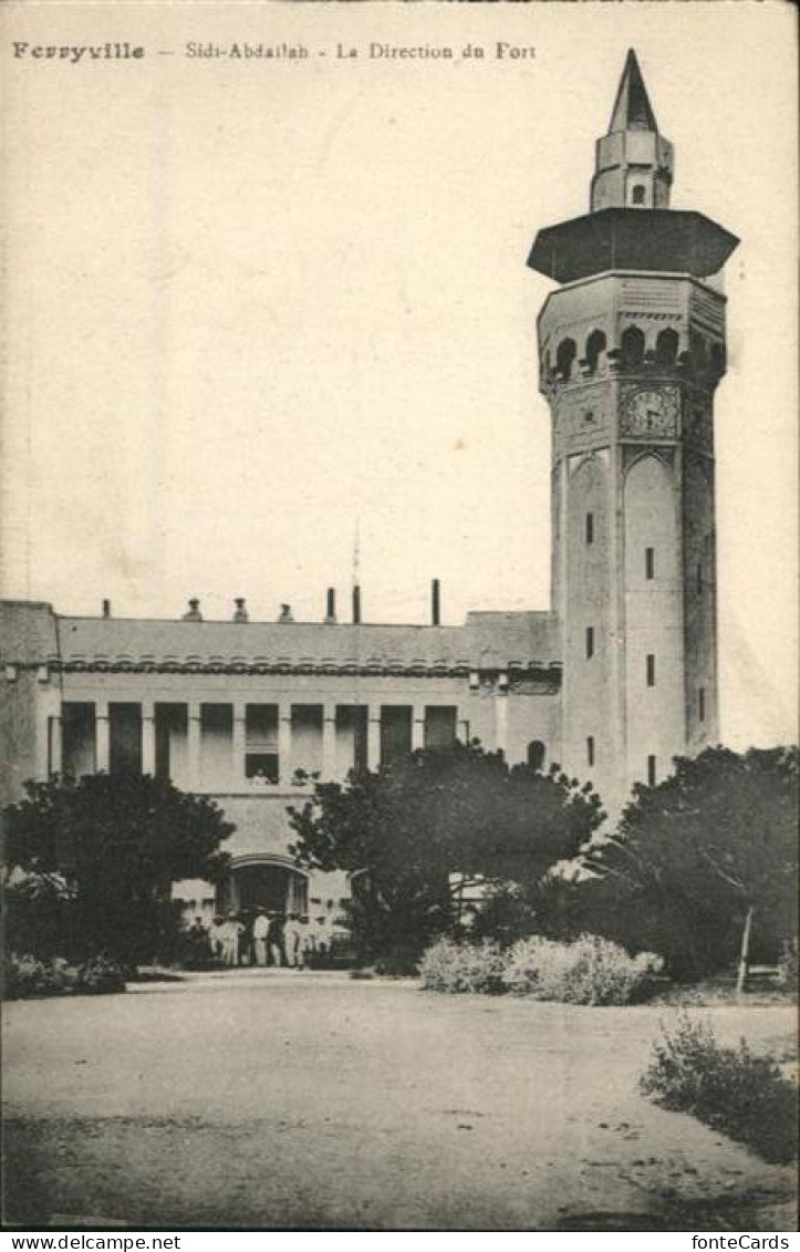 Ferryville Tunesien Menzel Bourguiba Sidi-Abdallah La Direction du Fort